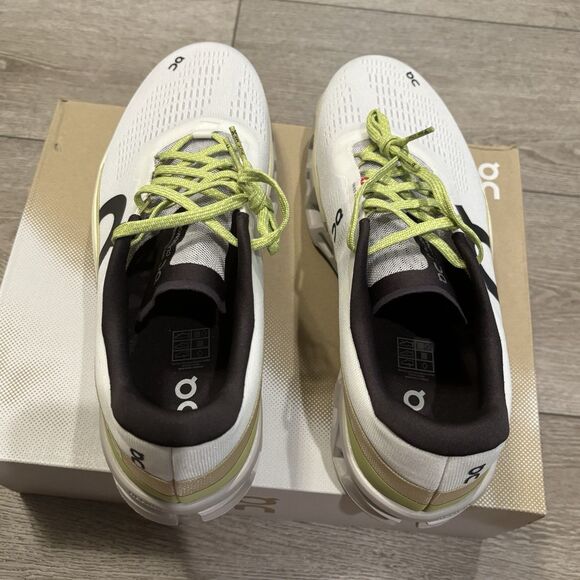 On Cloudmonster 2 Mens Athletic Running Shoes Sneaker Undyed/Zest New 12 M - Picture 8 of 9